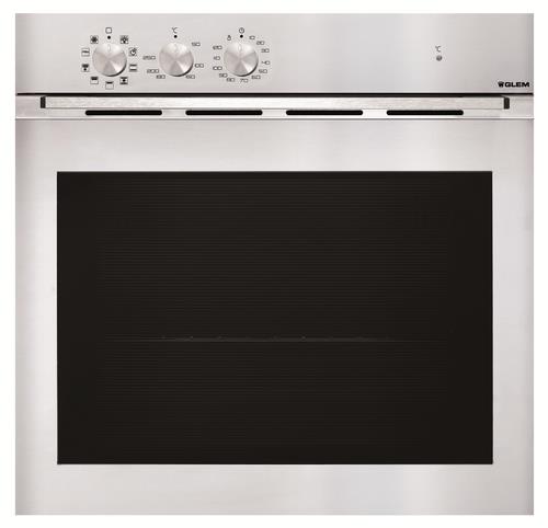 GLEM Forno Electroline GFE92IXN 60 lt 2800 W ventilato acciaio inox